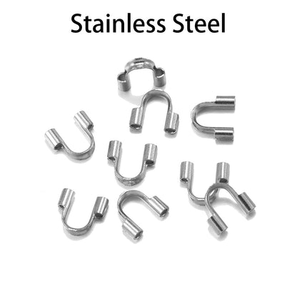 Stainless Steel Wire Protectors U Shape, 30pcs