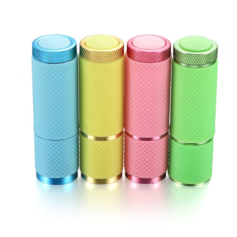 Lampe de poche UV 4 couleurs à 9 LED pour le durcissement de la résine UV et les adhésifs