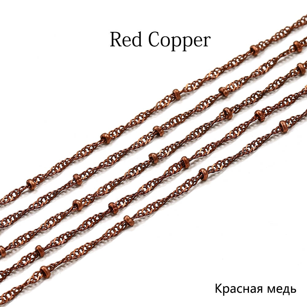 1.8mm Ball Chain Necklace Bead, 5m lot