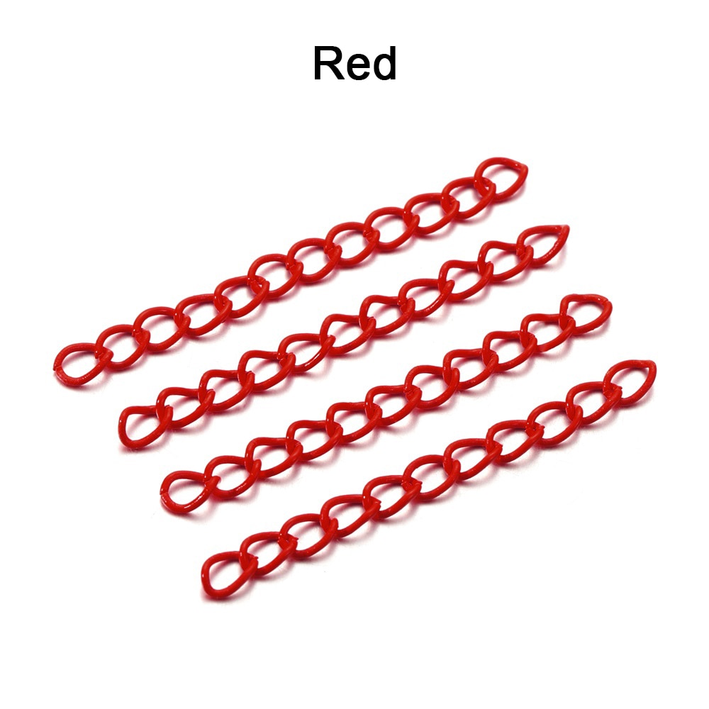 5 cm Colourful Necklace Extension Chain, 30-100pcs lot