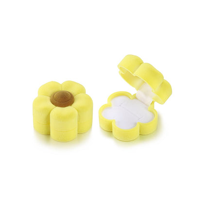 Coffret cadeau de paquet de bijoux en velours