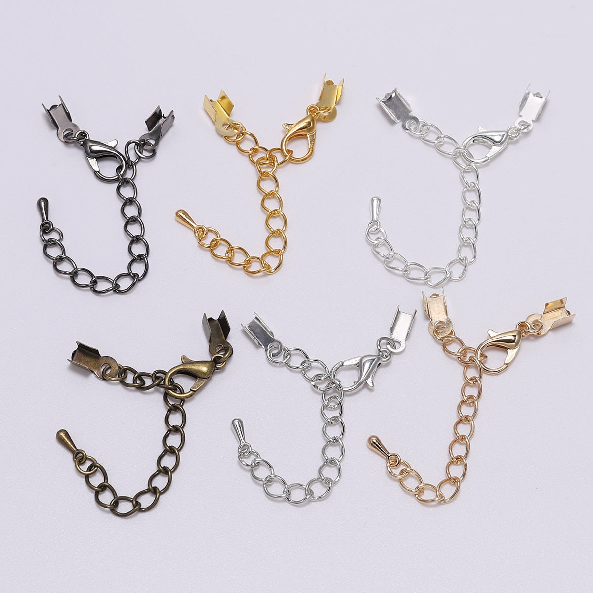 Multi-size Cord Clips with Lobster Clasp