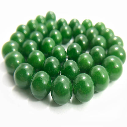Natural Dark Green Jade Beads, 4-12mm