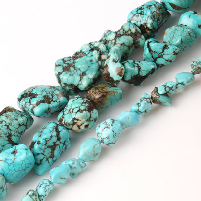 Blue Howlite Freeform Nuggets