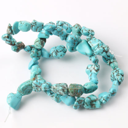 Blue Howlite Freeform Nuggets