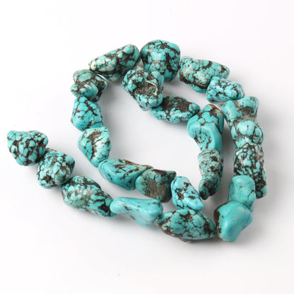 Blue Howlite Freeform Nuggets