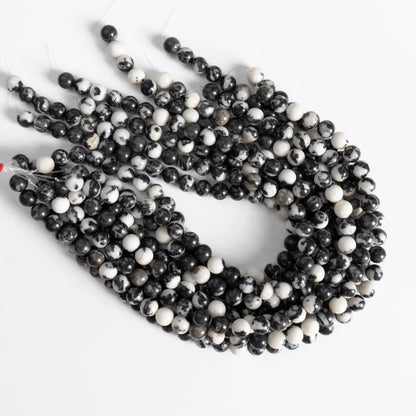 Natural Zebra Jasper Beads, 2-10mm