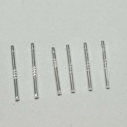 1 Pair Solid S999 Sterling Silver Earring Stud Post Pin Ear Back Stem DIY Jewelry Making Components Findings