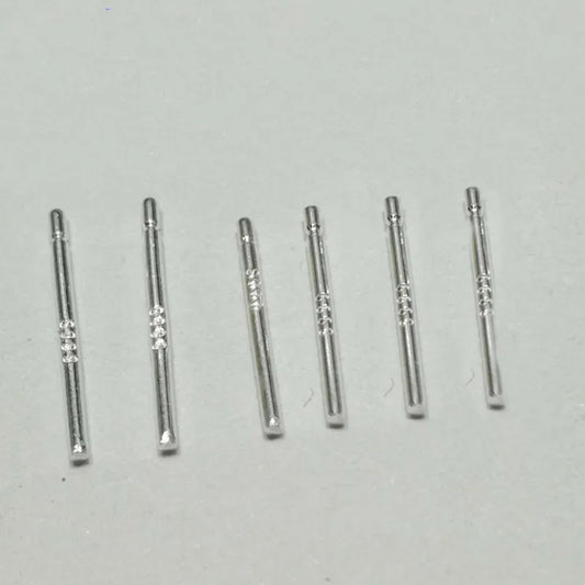 1 Pair Solid S999 Sterling Silver Earring Stud Post Pin Ear Back Stem DIY Jewelry Making Components Findings