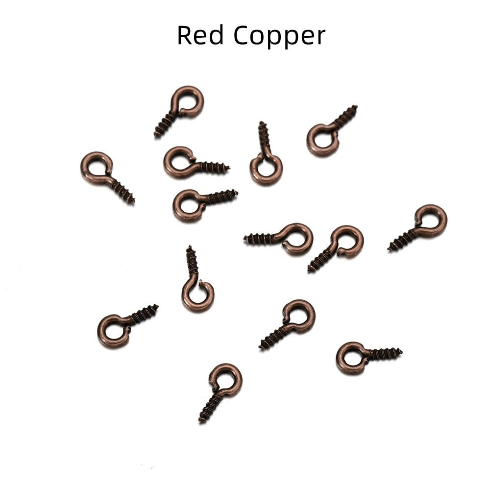 Mini Screw Pendants, 300-500pcs