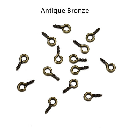 Mini Screw Pendants, 300-500pcs