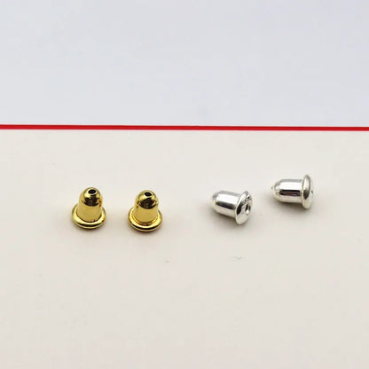 1 Pair 925 Sterling Silver Earring Backs Ear Friction Stopper DIY Jewelry Making Earnut for  Studs   Accessories