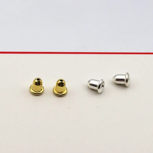 1 Pair 925 Sterling Silver Earring Backs Ear Friction Stopper DIY Jewelry Making Earnut for  Studs   Accessories