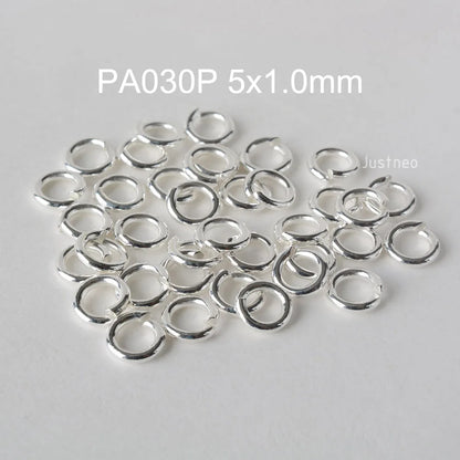 925 sterling silver open jump rings for jewelry making, silver beadnova open jump rings for Jewelry Making Necklace Repair