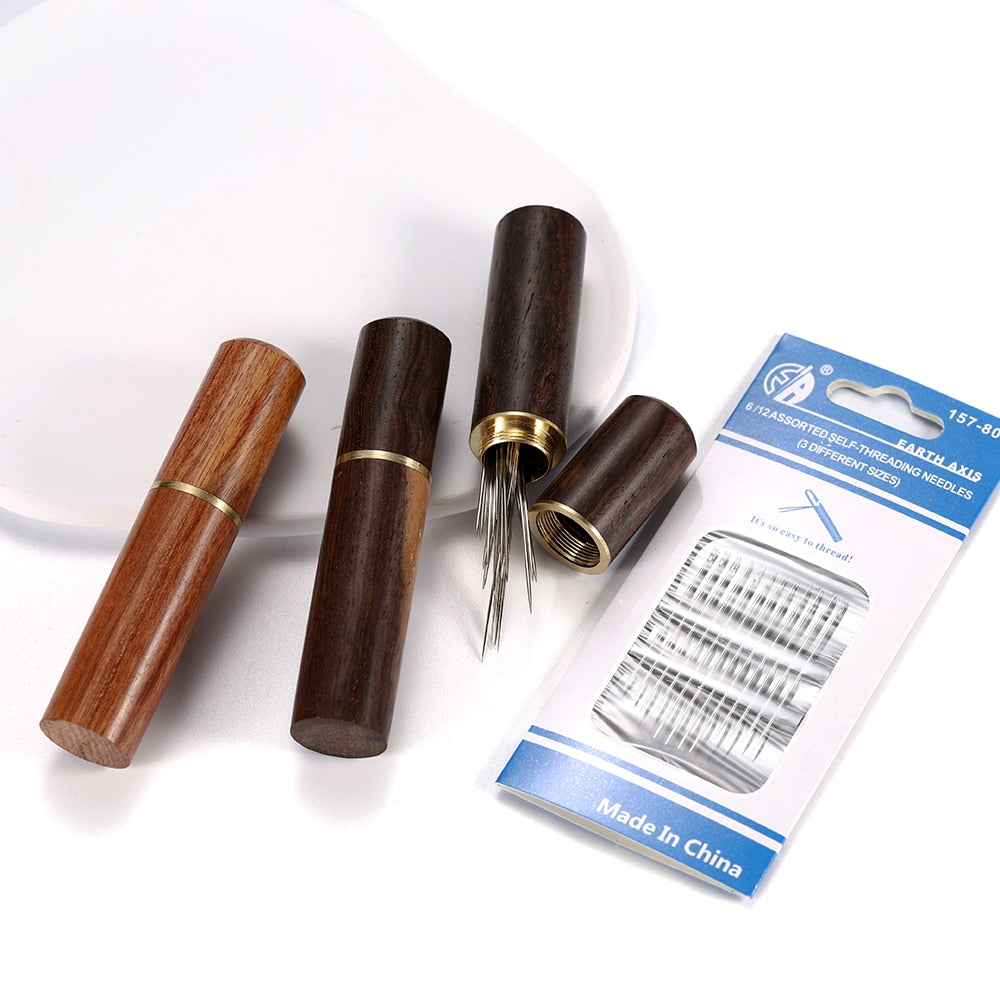 6/12pcs Side-Hole Blind Needles for Hand Sewing & Jewelry