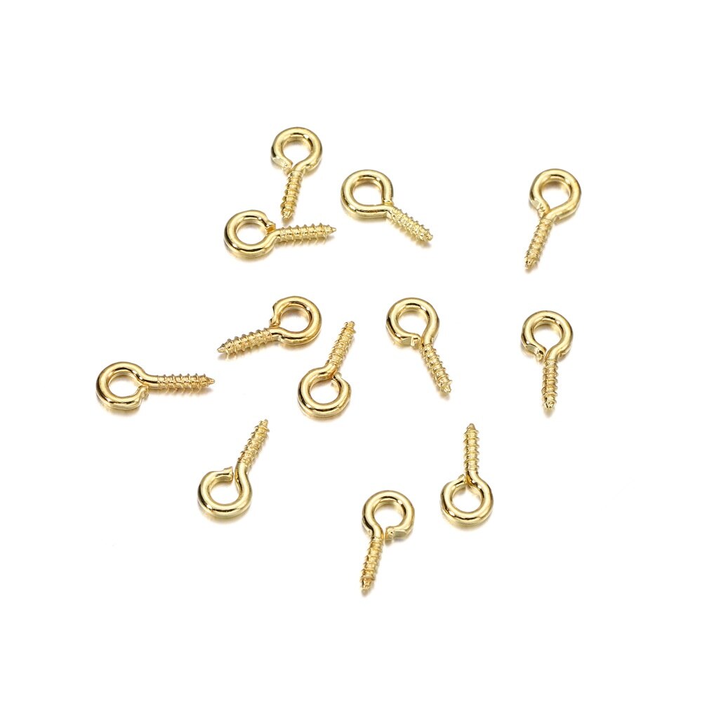 4x8mm Colorful Mini Eye Pins, 200pcs