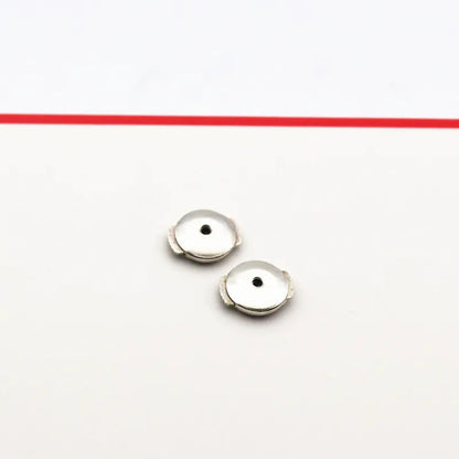 1 Pair Solid 925 Sterling Silver Earring Backs for Studs Locking Safety Hypoallergenic  DIY Jewelry Making Accessories Supplies