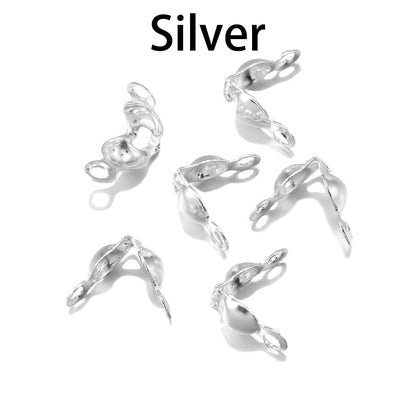 4 x 7 mm Kugelketten-Kalotten-Endklemmen, 100–200 Stück