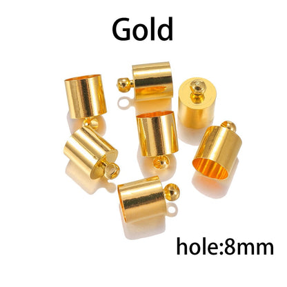 Stainless Steel End Tip Cap 2-10mm, 10pcs