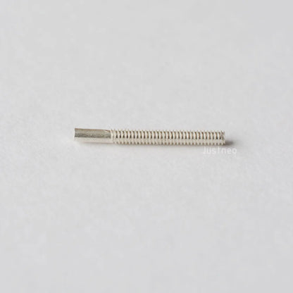 Solid 925 Sterling Silver screw Stud Earring Post Pin with screw earring backs for Pearl earring stud Jewelry diy Components
