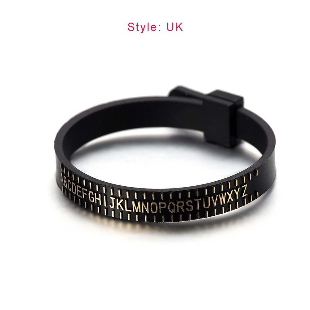 Baguier officiel UK/US pour hommes et femmes, tailles AZ
