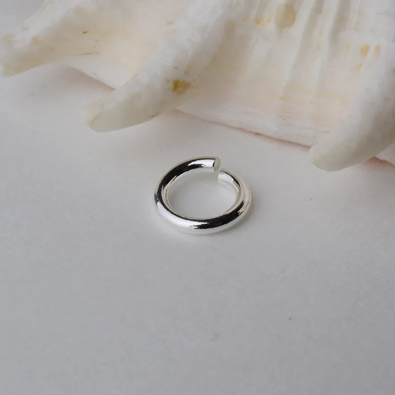 925 sterling silver open jump rings for jewelry making, silver beadnova open jump rings for Jewelry Making Necklace Repair