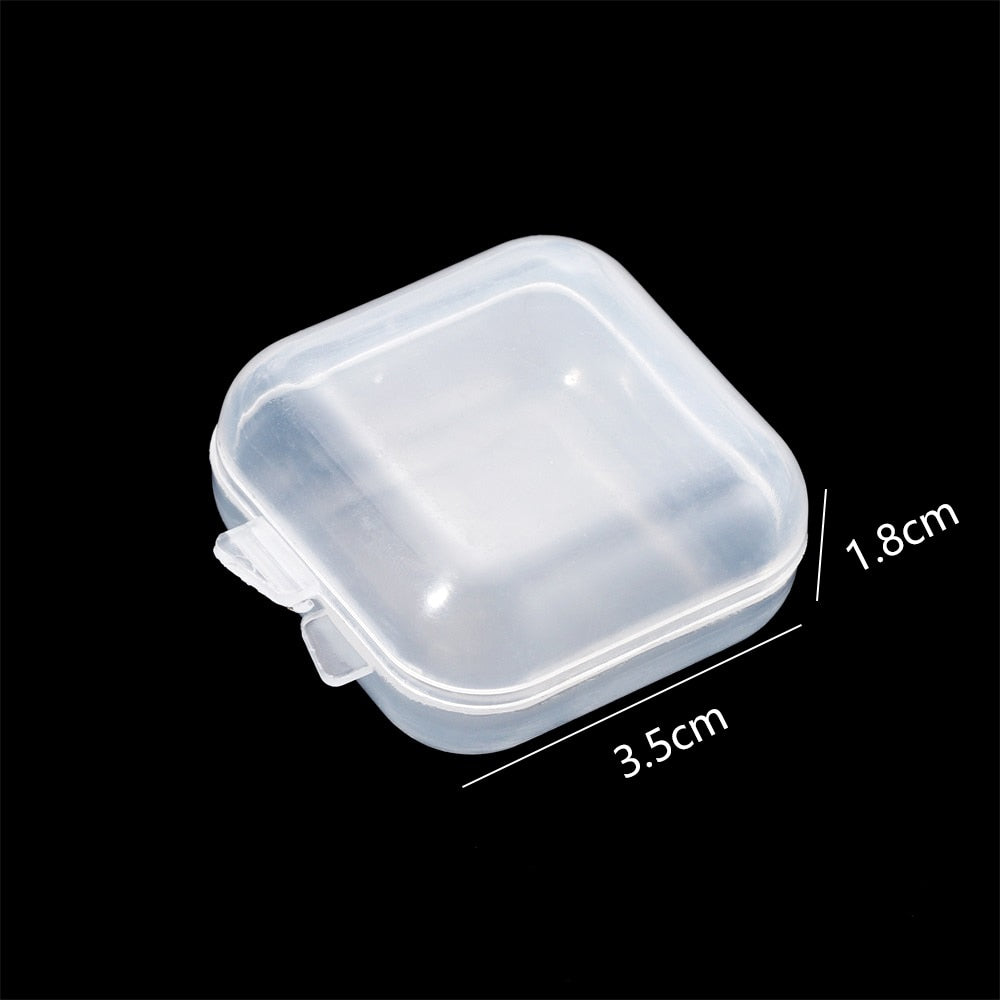 Mini Transparent Jewelry Storage Box