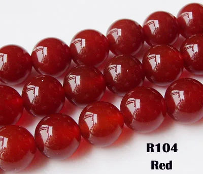 Agate Beads 10mm Semi-precious Stone Loose Beads Round Balls for Beaded Necklace Bracelet Earring Handmade Jewelry DIY
