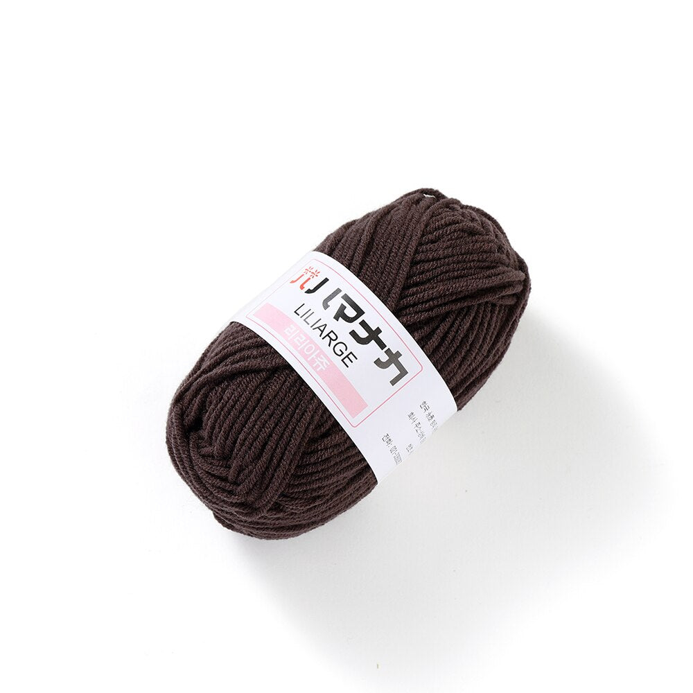 Buntes Acrylgarn, Häkelgarn, 1 Rolle à 25 Gramm