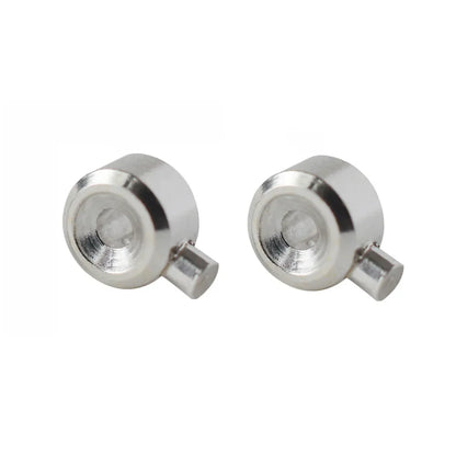 Sterling Silver Cord End Crimp Bead for jewelry making