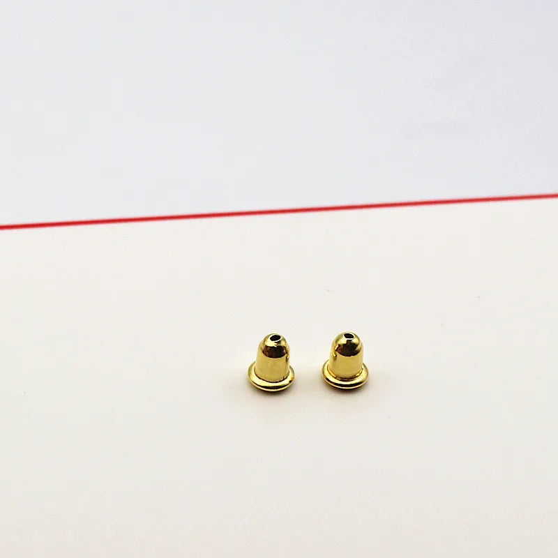 1 Pair 925 Sterling Silver Earring Backs Ear Friction Stopper DIY Jewelry Making Earnut for  Studs   Accessories