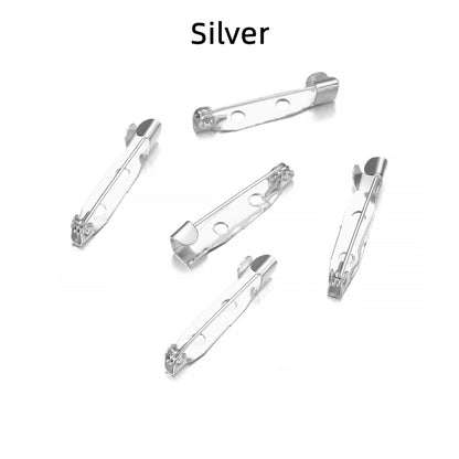 50 Stück 15–35 mm große Broschen-Clip-Basisstifte