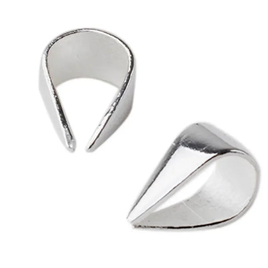 Solid 925 Sterling Silver Pendant Clasp Bail Connector for necklace & pendant silver jewelry,diy
