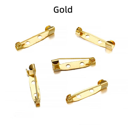 50 Stück 15–35 mm große Broschen-Clip-Basisstifte