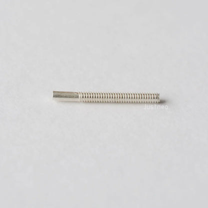Solid 925 Sterling Silver screw Stud Earring Post Pin with screw earring backs for Pearl earring stud Jewelry diy Components