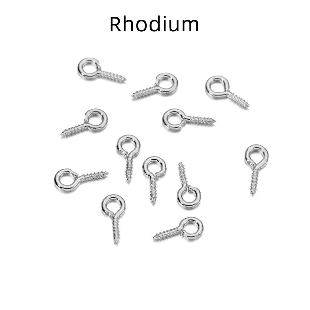 Mini Screw Pendants, 300-500pcs