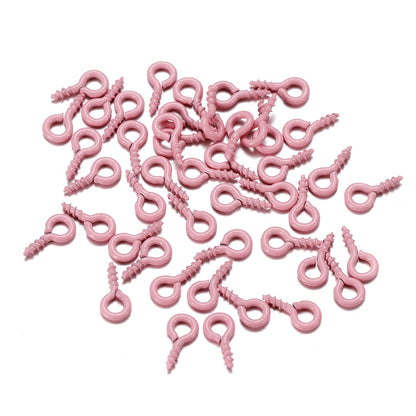 4x8mm Colorful Mini Eye Pins, 200pcs