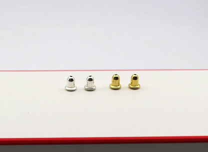 1 Pair 925 Sterling Silver Earring Backs Ear Friction Stopper DIY Jewelry Making Earnut for  Studs   Accessories
