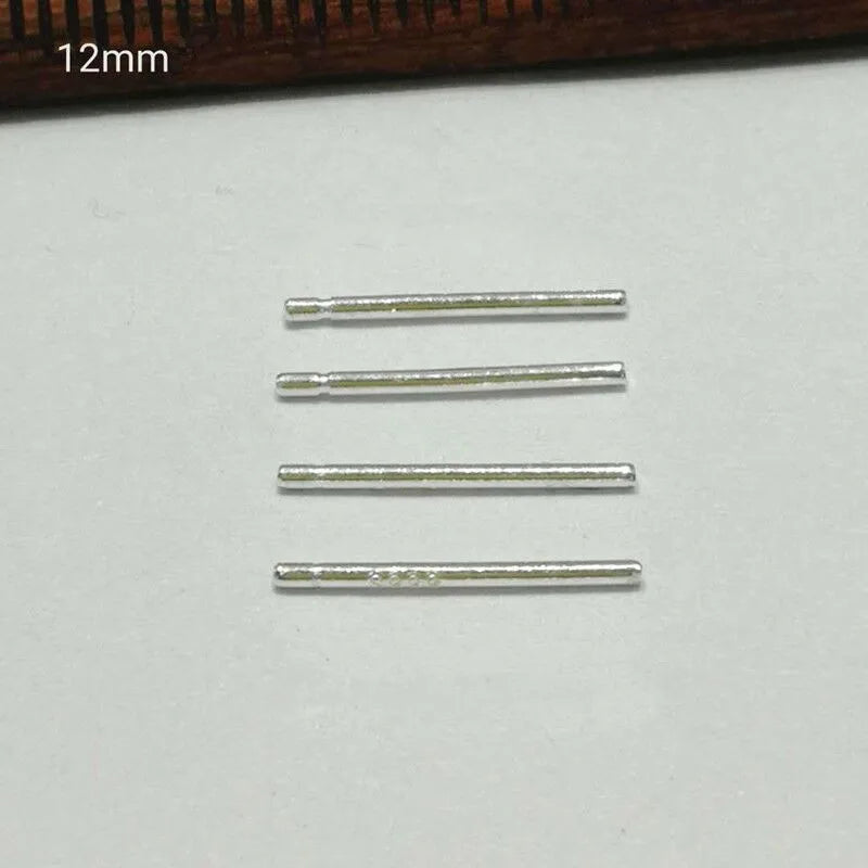 1 Pair Solid S999 Sterling Silver Earring Stud Post Pin Ear Back Stem DIY Jewelry Making Components Findings