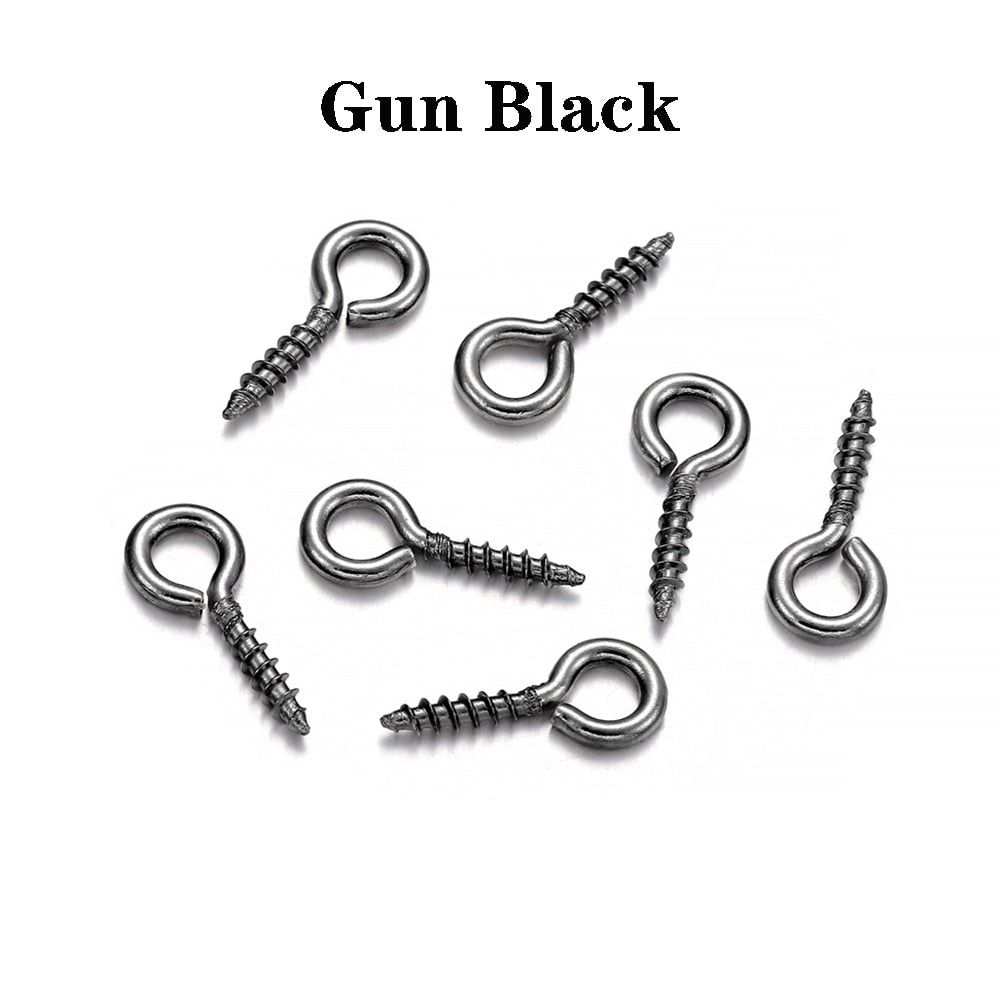 Mini Screw Pendants, 300-500pcs