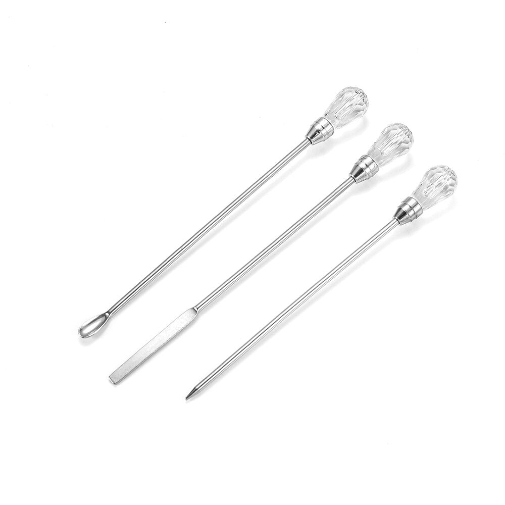 Kit d'outils de bijoux pince à épiler et pinces pour le perlage et la coupe