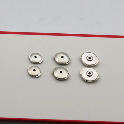 1 Pair Solid 925 Sterling Silver Earring Backs for Studs Locking Safety Hypoallergenic  DIY Jewelry Making Accessories Supplies