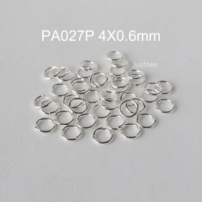 925 sterling silver open jump rings for jewelry making, silver beadnova open jump rings for Jewelry Making Necklace Repair