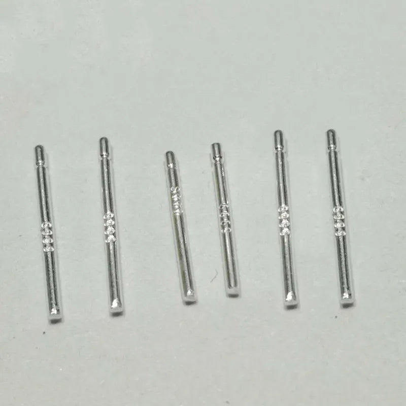 1 Pair Solid S999 Sterling Silver Earring Stud Post Pin Ear Back Stem DIY Jewelry Making Components Findings