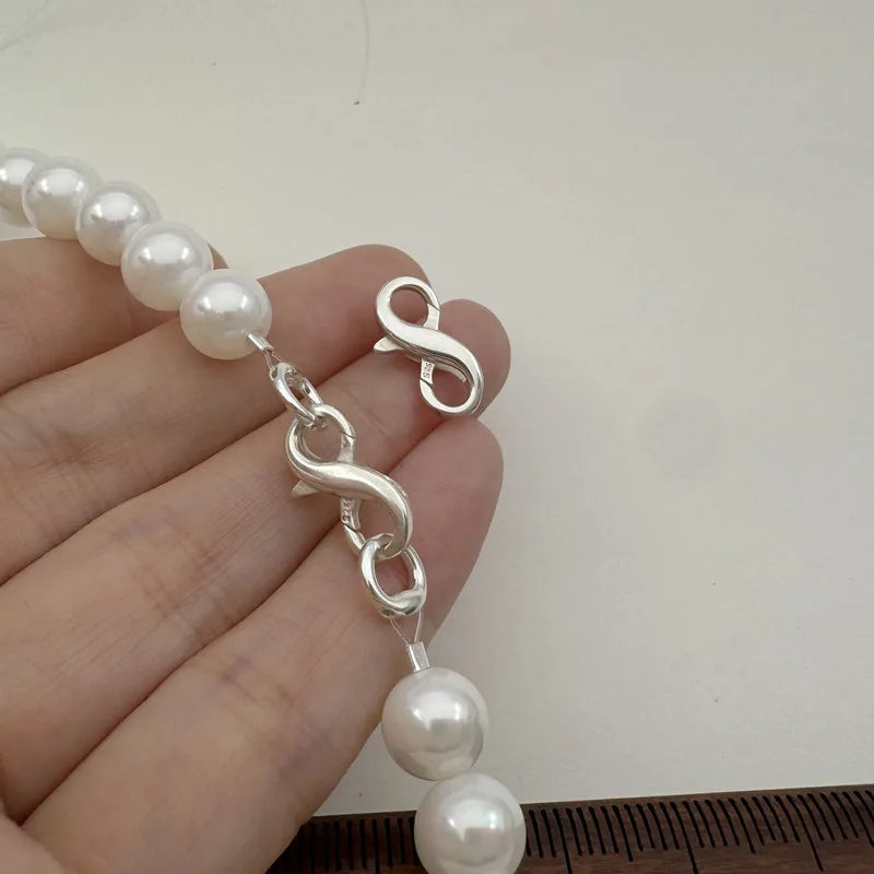 1PCS Solid 925 Sterling Silver Clasp Spring Connector Double Ended DIY Jewelry Making Accessories Finding