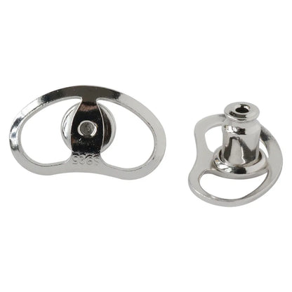 925 Sterling Silver Earring Backs for Droopy Ears, Hypoallergenic Earring Backs for Heavy Earring