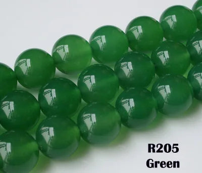 Agate Beads 10mm Semi-precious Stone Loose Beads Round Balls for Beaded Necklace Bracelet Earring Handmade Jewelry DIY