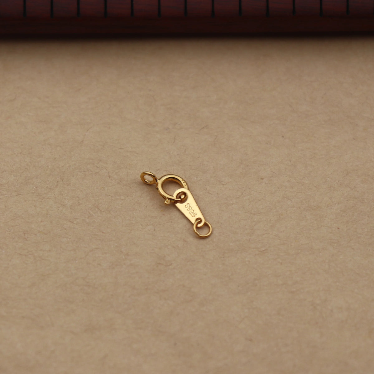 1Set Solid 925 Sterling Silver Double Hole Tag Clasp End Sring Necklace DIY Connector Bracelet String Components Finding