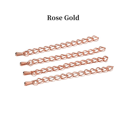 Connecteur de chaîne de queue d'extension étendue de ton de 50mm 70mm, 20 pièces/lot