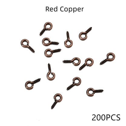 Gold Mini Eye Pins, 100-200pcs 5-6.5mm